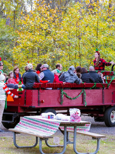 Polar Pines Express Holiday Wagon Ride Event